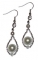 Silver Pearl-drop Earrings