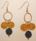 Black & Gold Earrings