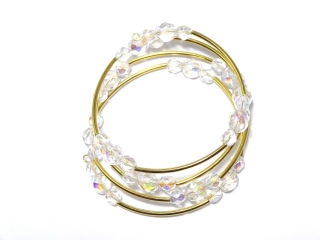 Crystal Twine Bangle